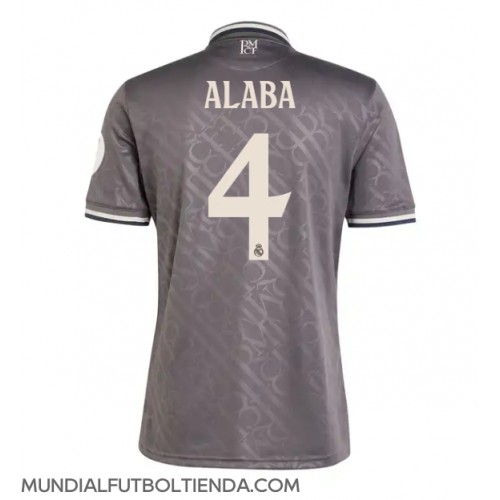 Camiseta Real Madrid David Alaba #4 Tercera Equipación Replica 2024-25 mangas cortas